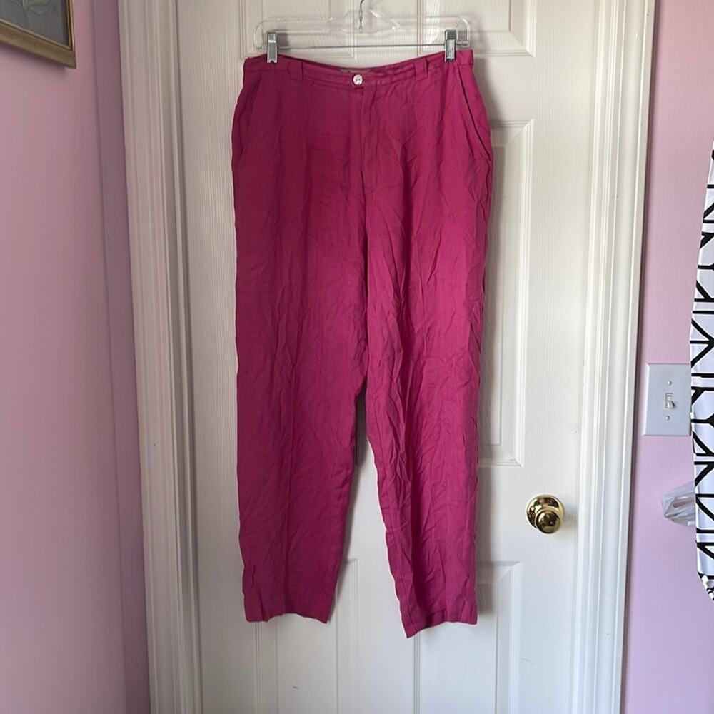 Tommy Bahama silk pink pants